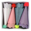 Chapéus Glitter Pompom